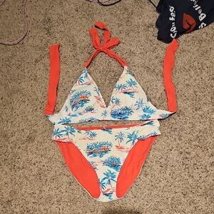 Tropical Swim Set PINK & BLUE